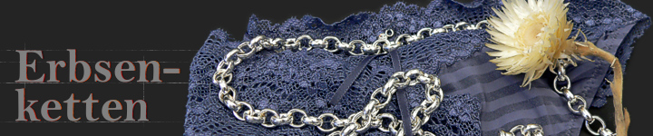 Silberketten Silber Typ- Erbskette 