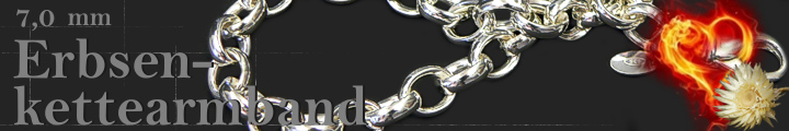 Erbsenkette Armband 7,0mm  