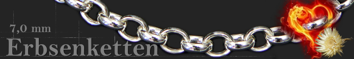 Erbsenketten 7,0mm   Erbsenketten 7,0mm