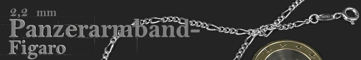 Figarokette - Armband 2,2mm  
