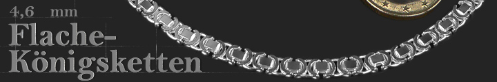 Königsketten Flach 4,6mm 