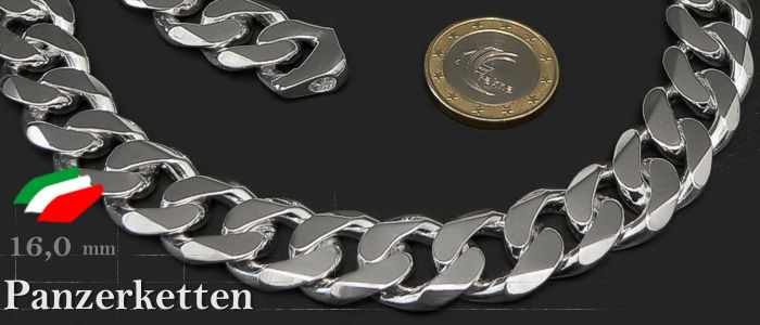 5cm Ankerkette Silber 925 Kette Vergoldet Breite 1,4mm Lang 40-100cm