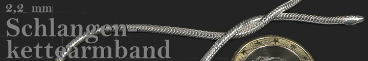 Schlangenkette Armband Rund 2.2mm   Schlangenkette Armband Rund 2.2mm