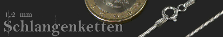 Schlangenketten Rund 1.2mm   Schlangenketten Rund 1.2mm