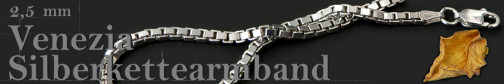 Silberkette Armband Venezia 2,5mm   Silberkette Armband Venezia 2,5mm