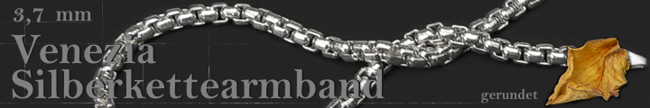 Silberkette Armband Venezia R 3,7mm   Silberkette Armband Venezia R 3,7mm