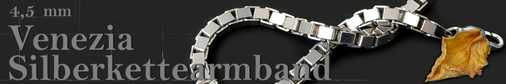 Silberkette Armband Venezia 4,5mm   Silberkette Armband Venezia 4,5mm