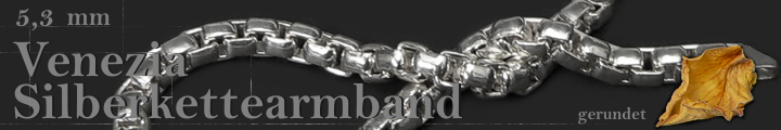 Silberkette Armband Venezia R 5,3mm 