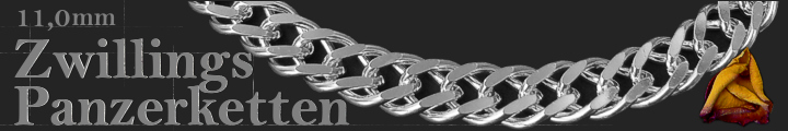 Zwillings Panzerketten 11,0mm   Zwillings Panzerketten 11,0mm