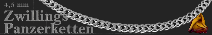 Zwillings Panzerketten 4,5mm  