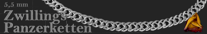 Zwillings Panzerketten 5,5mm 