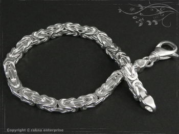 Königskette Armband B5.0L18 massiv 925 Sterling Silber