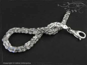 Königskette Armband B5.0L19 massiv 925 Sterling Silber