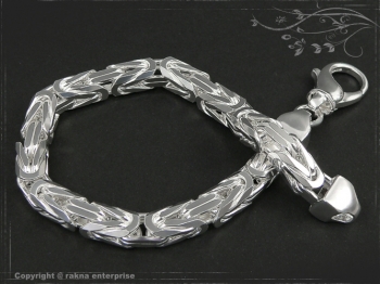 Königskette Armband B8.0L24 massiv 925 Sterling Silber