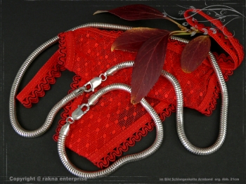 Schlangenkette Armband D5.0L24
