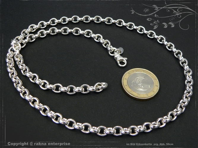 Belcher Chain B5.5L55 solid 925 Sterling Silver