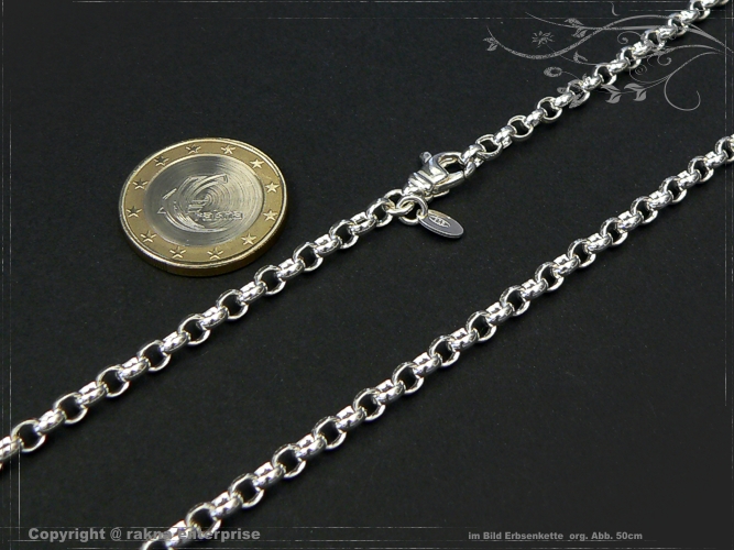 Belcher Chain B4.0L40 solid 925 Sterling Silver