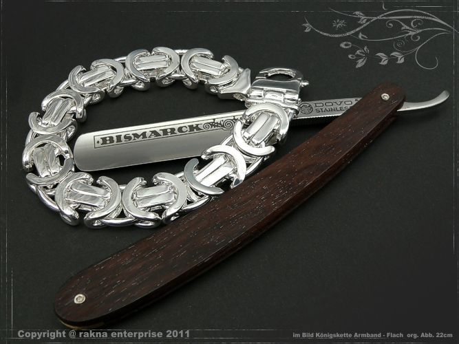 Byzantine chain bracelet B17.0L23 solid 925 Sterling Silver