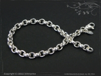 Silberkette Erbsenkette Armband B5.5L21 