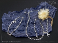 Silberkette Erbsenkette Armband B4.0L22