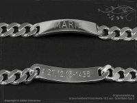 ID Panzerarmband Gravur-Platte B10.5L20