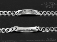 ID Panzerarmband Gravur-Platte B10.5L21