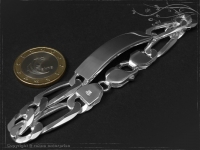 ID Figaroarmband Gravur-Platte B10.0L24