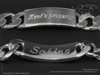 ID Panzerarmband Gravur-Platte B15.0L19