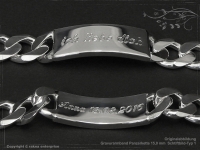 ID Panzerarmband Gravur-Platte B15.0L23