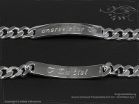 ID Panzerarmband Gravur-Platte B8.0L19