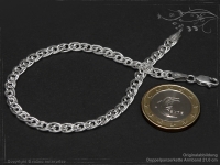 Doppel Panzerkette Armband B4.6L21