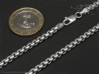 Silberkette Venezia Ru B3.7L80