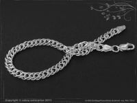 Zwillings Panzerkette Armband B5.5L23