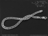 Zwillings Panzerkette Armband B4.5L20