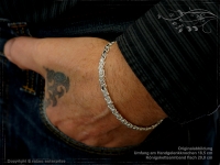 Königskette Armband Flach B4.6L22